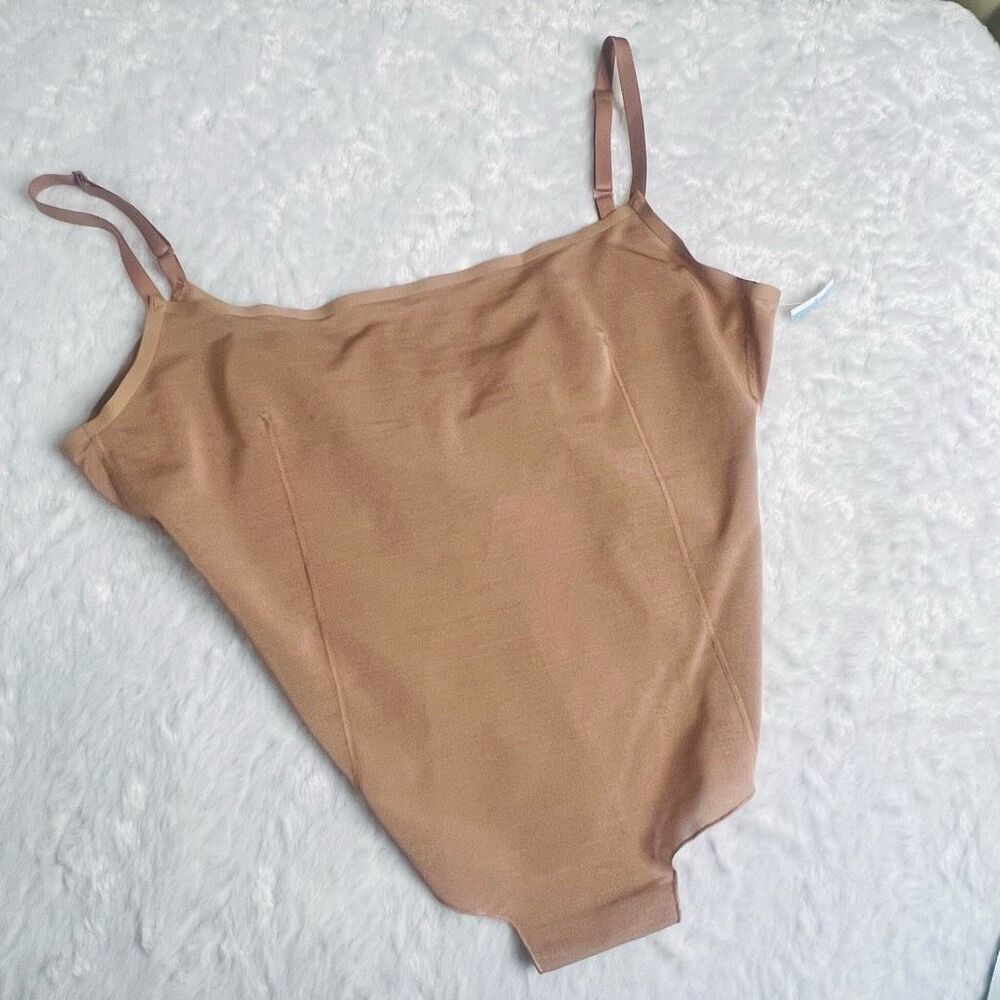 Skims Womens Clay Seamless Low Back Shapewear Bodysuit One Piece Size 3X NWOT